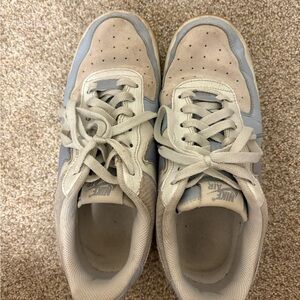 Nike Cream and Gray Sneakers